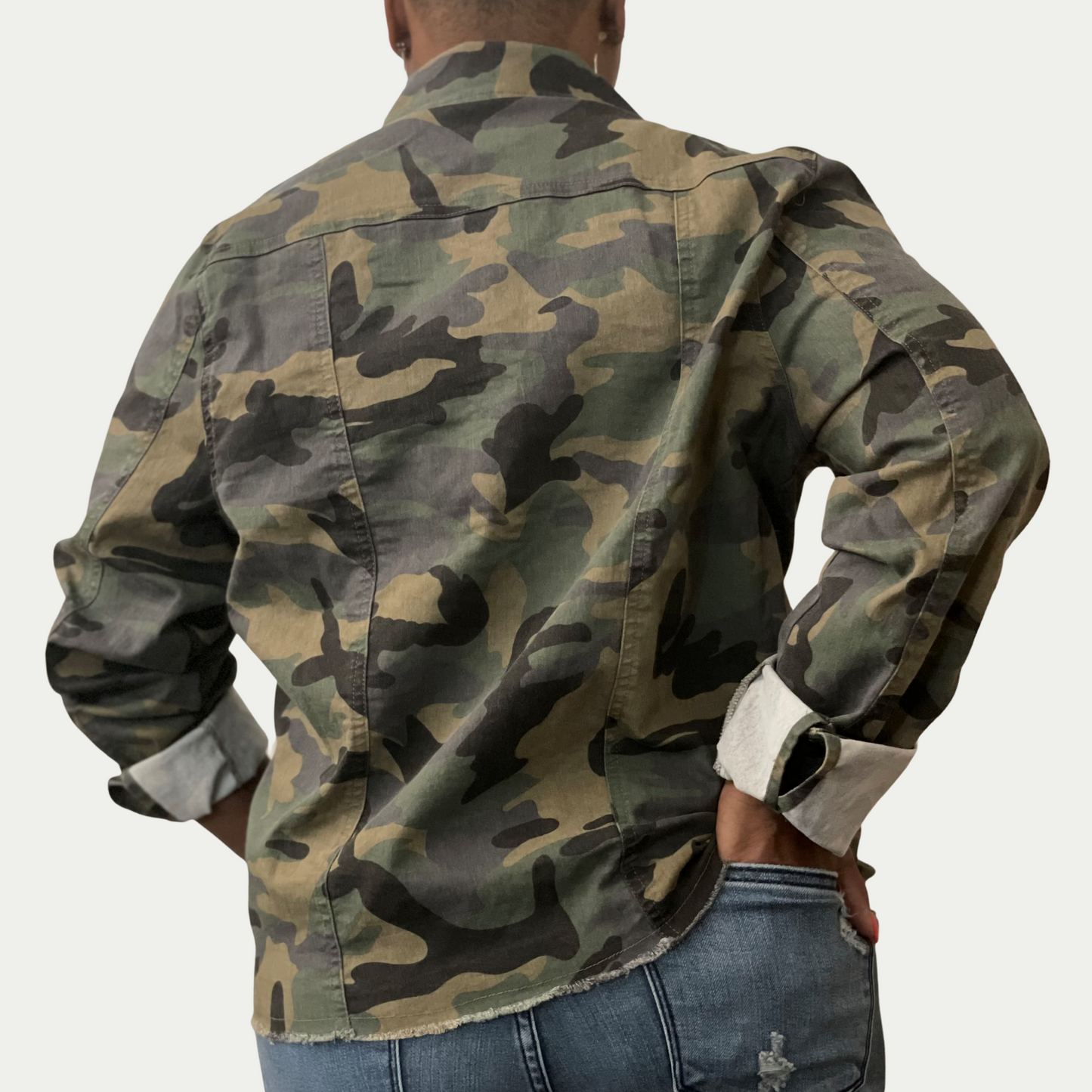 Camo You know You Want It Jacket