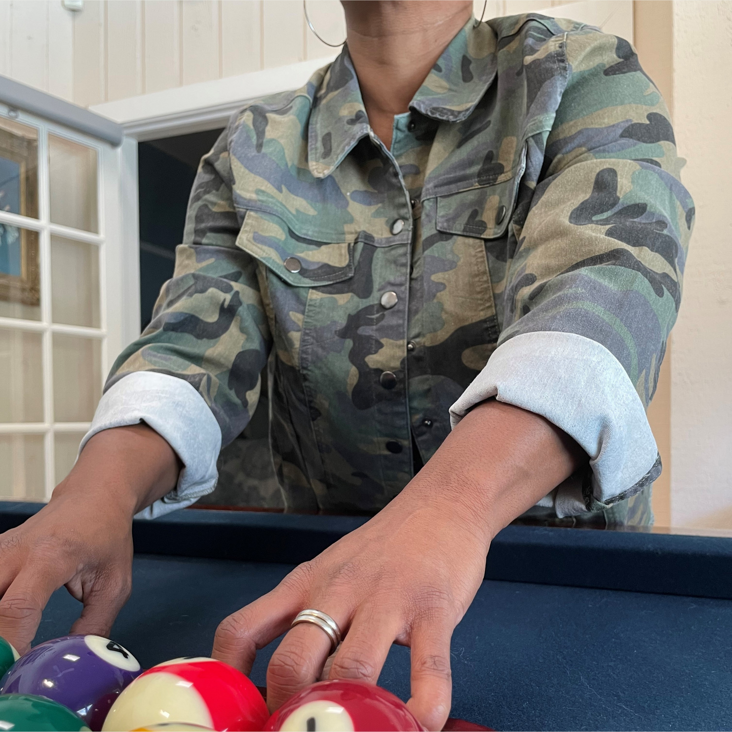 Camo You know You Want It Jacket