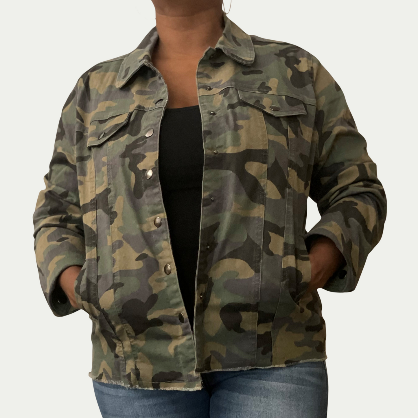 Camo You know You Want It Jacket