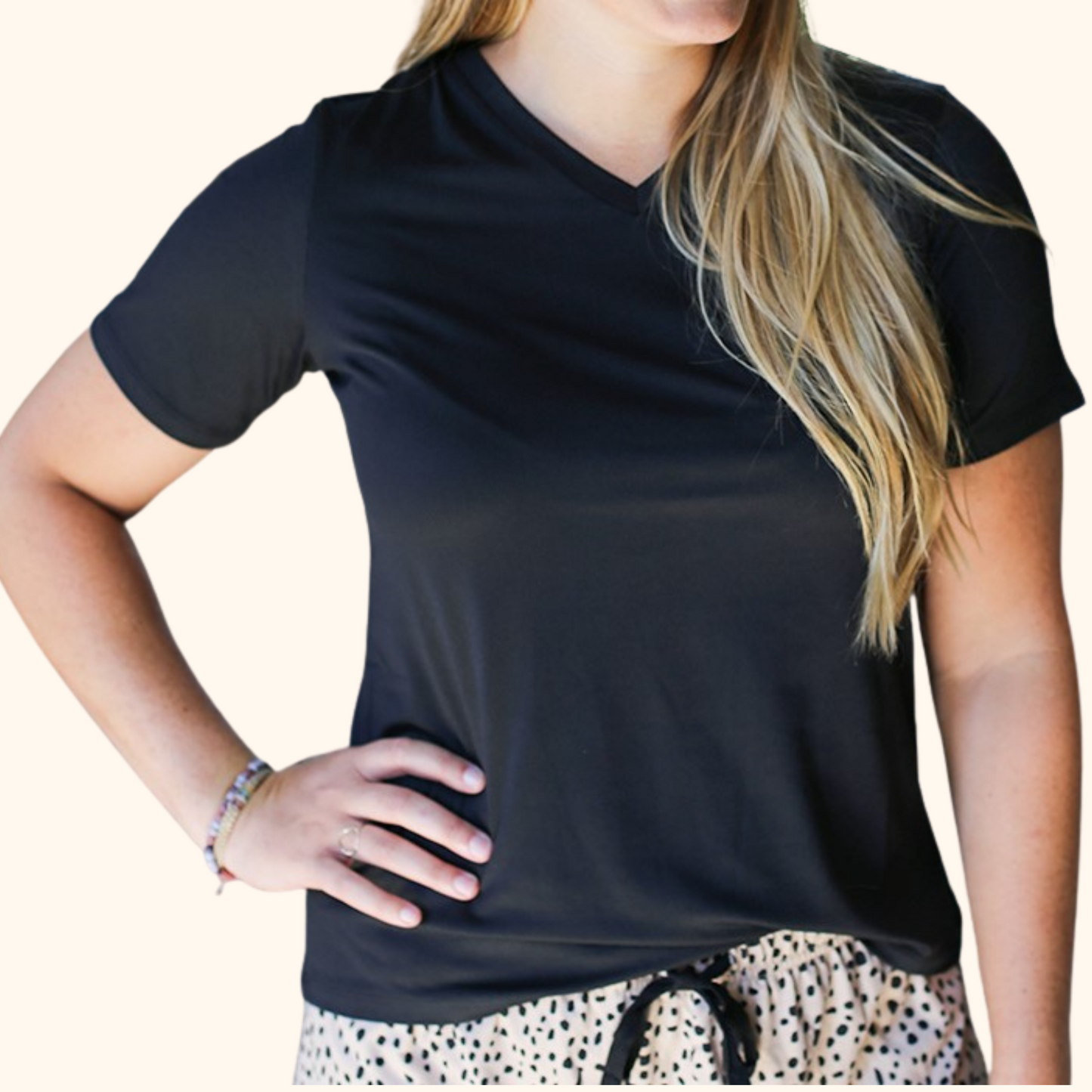 Softest Pocket Tee Ever- Black