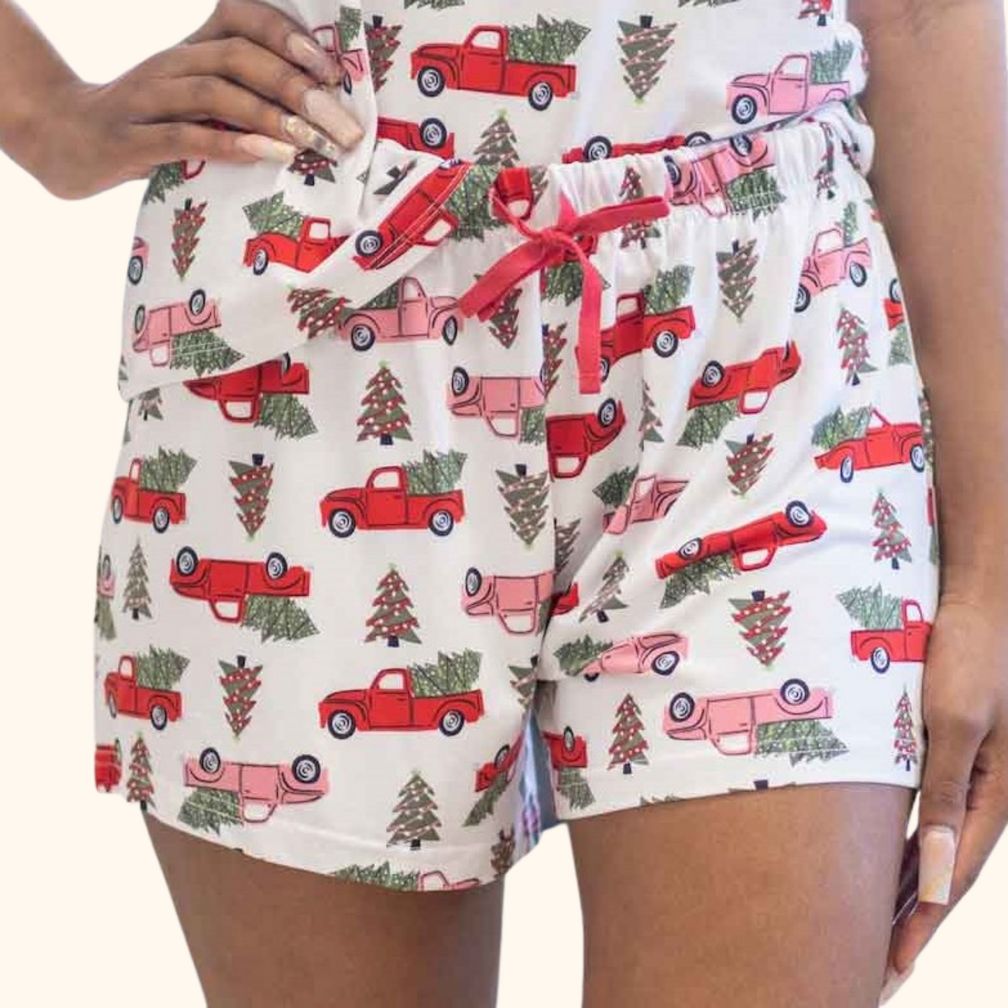 Home for the Holidays Sleep Shorts