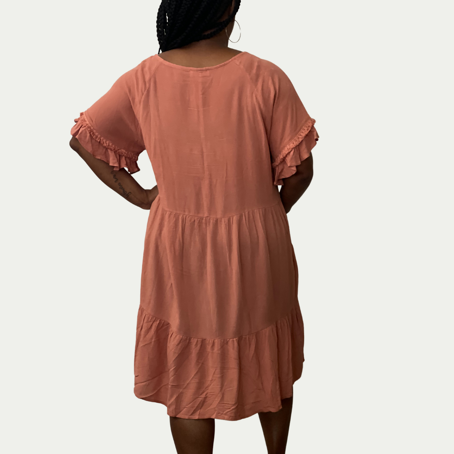 Dusty Peachy Keen Dress