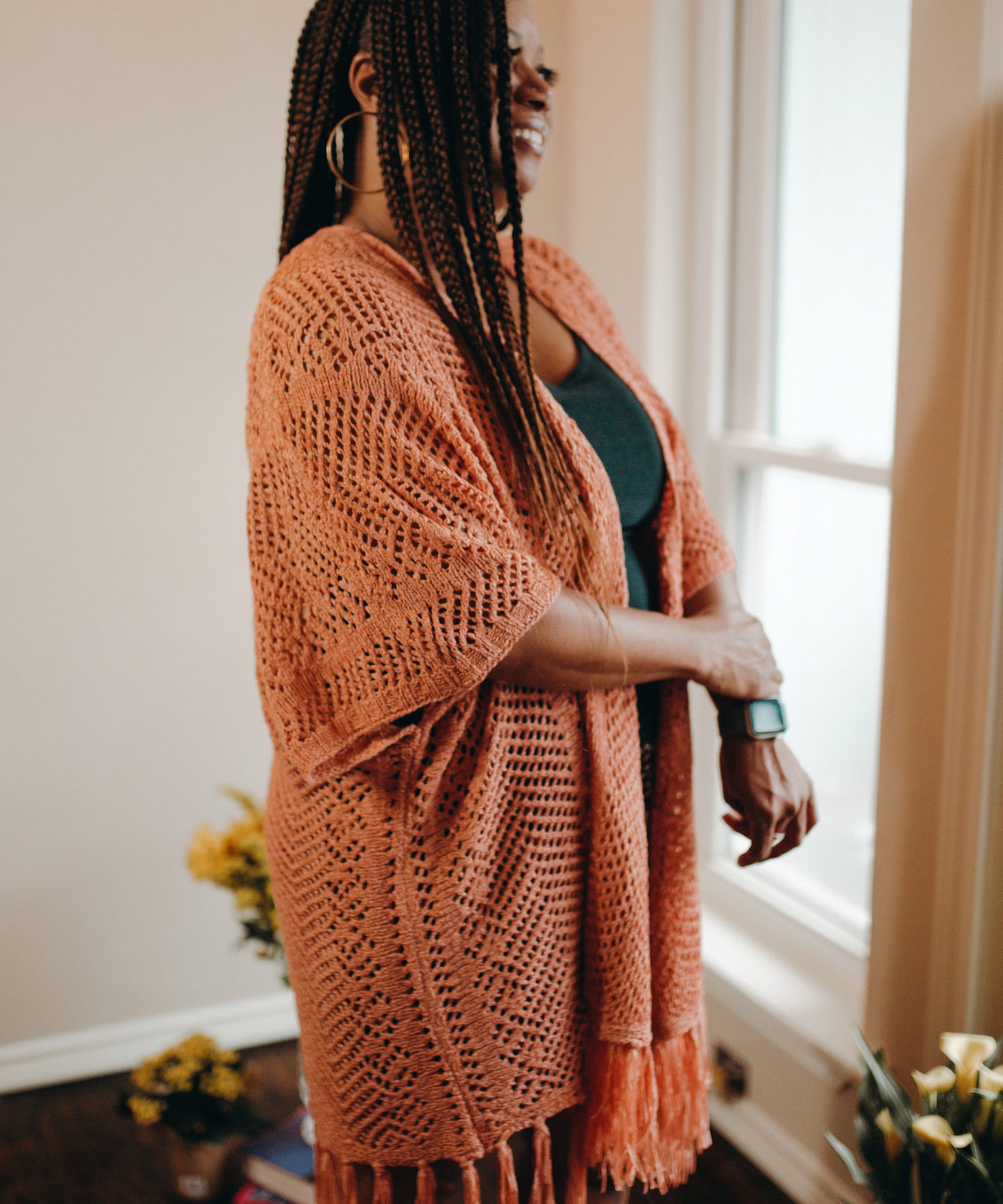 The Perfect Sunset Fringed Cardigan
