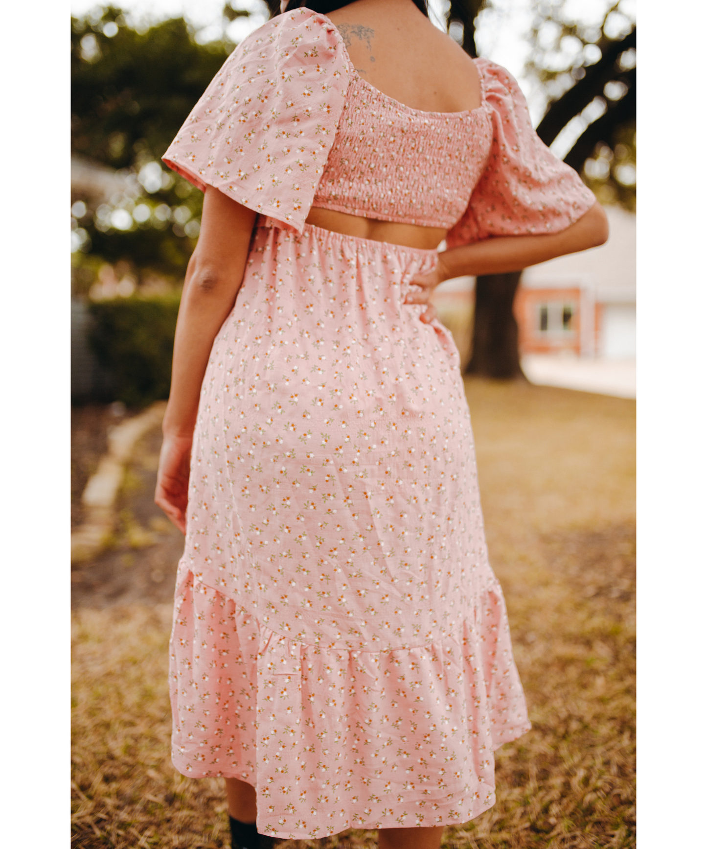 Back-tastic Summer Dress