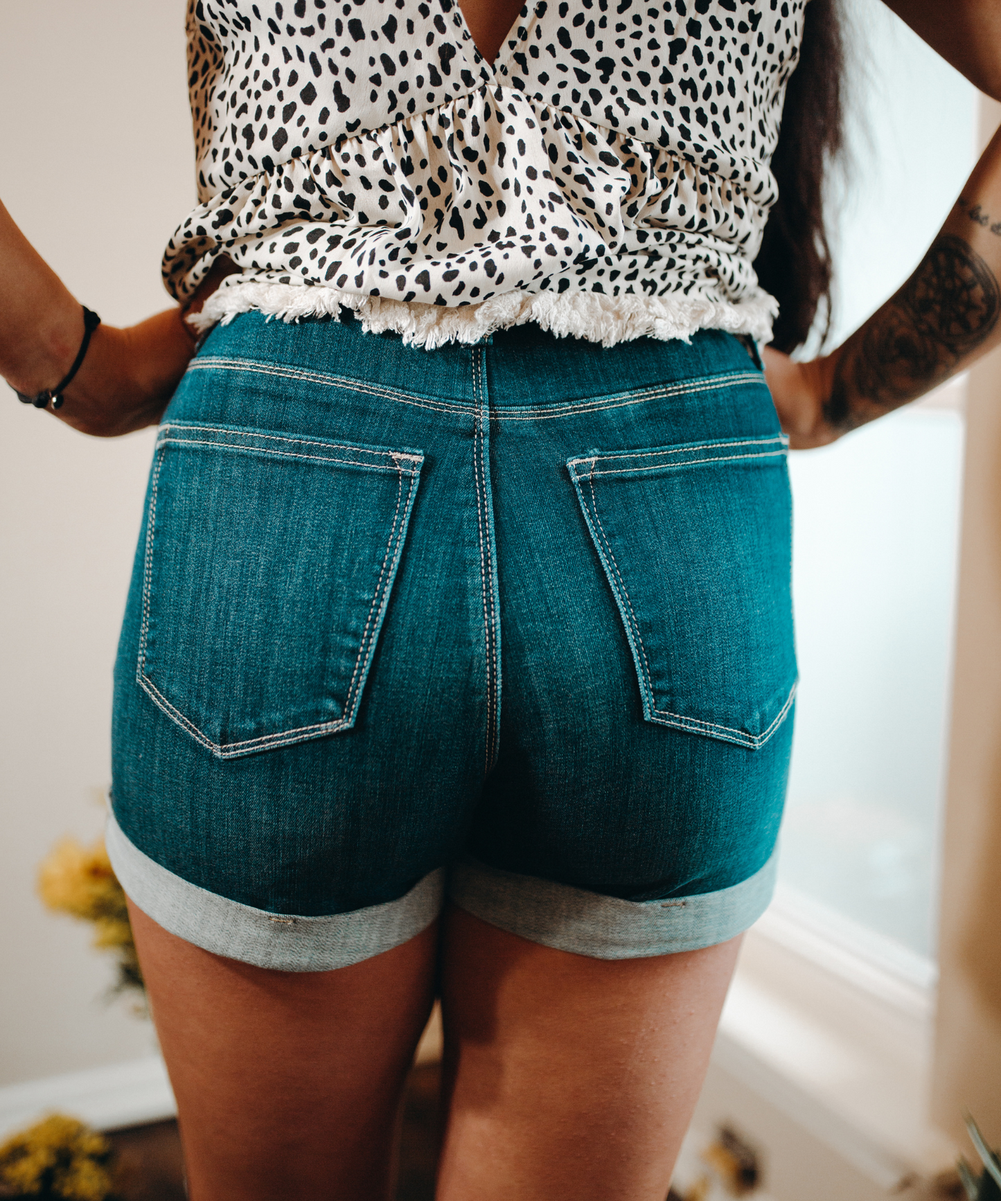 Judy Blue Jegging Shorts