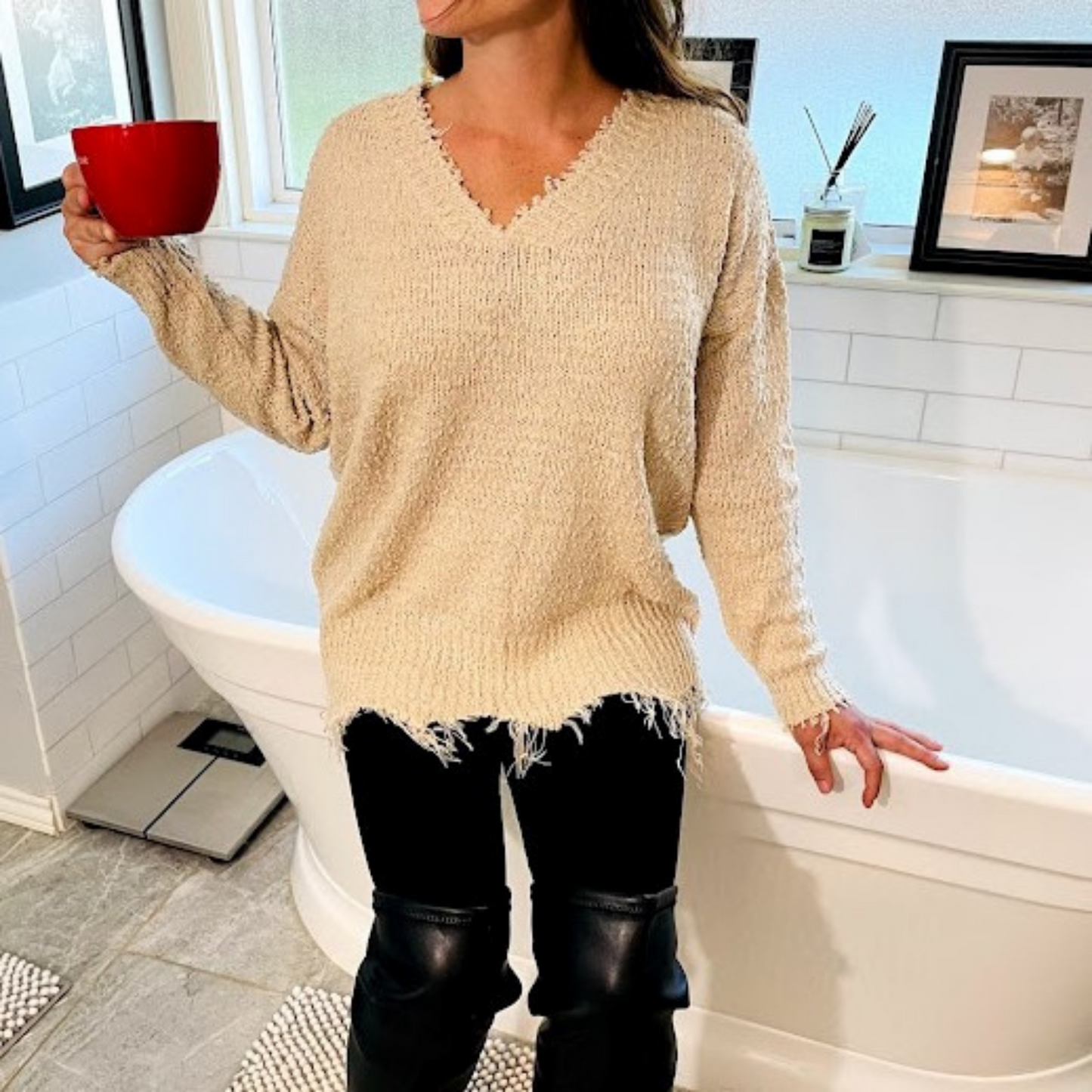 A Frayed You'll Love It Sweater