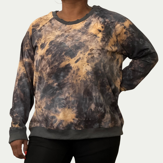 Gunmetal Sweatshirt to Tie Dye For