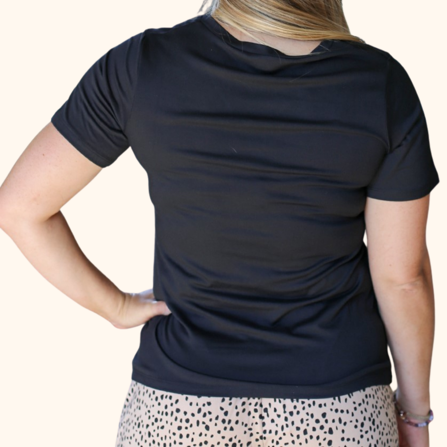 Softest Pocket Tee Ever- Black