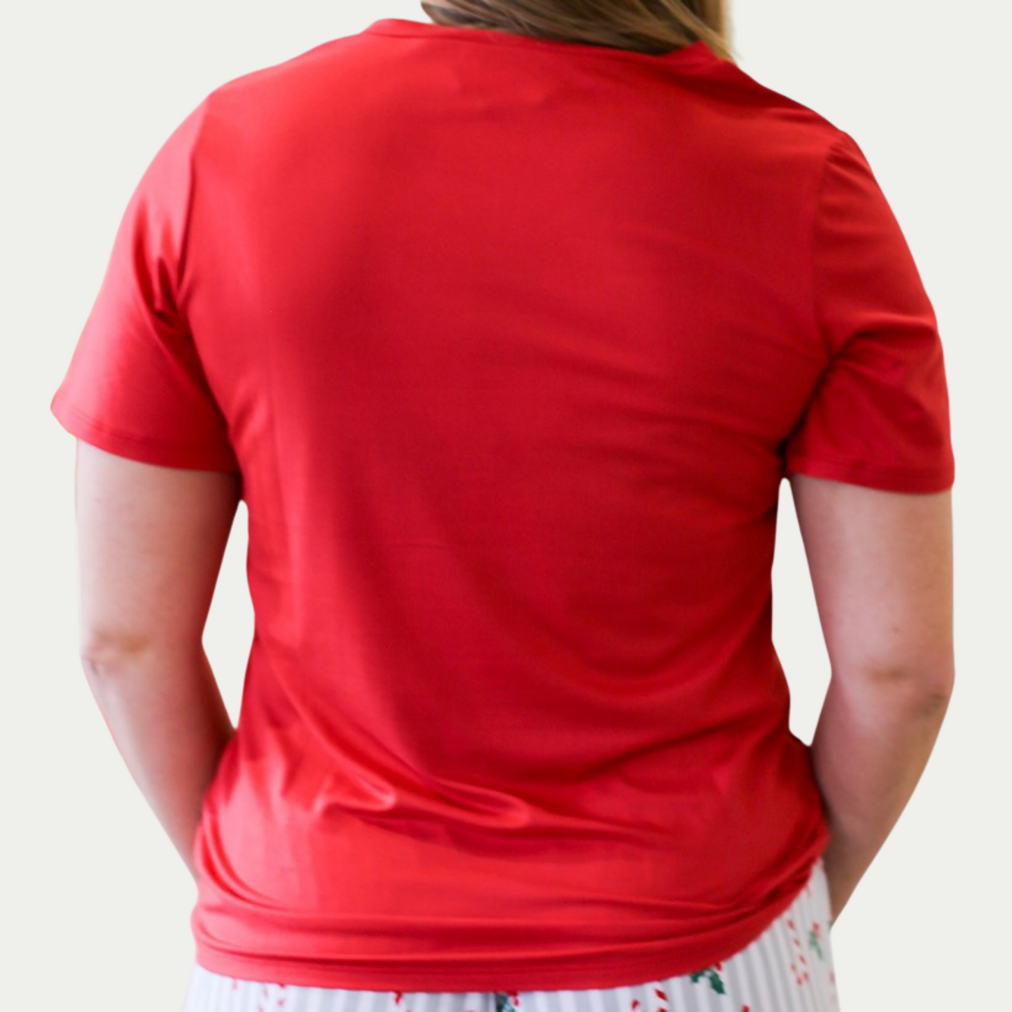 Cheery Red Softest Pocket Tee Ever