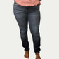 Judy Blue's Basic Blues Mid Rise Non Distressed Jean