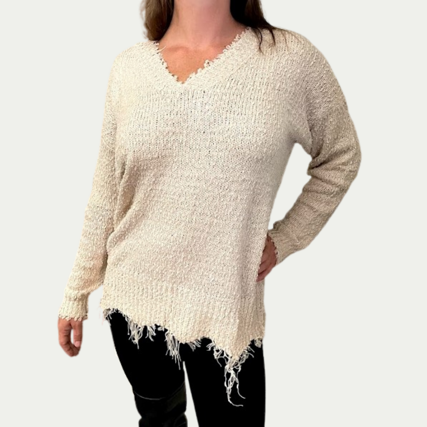 A Frayed You'll Love It Sweater