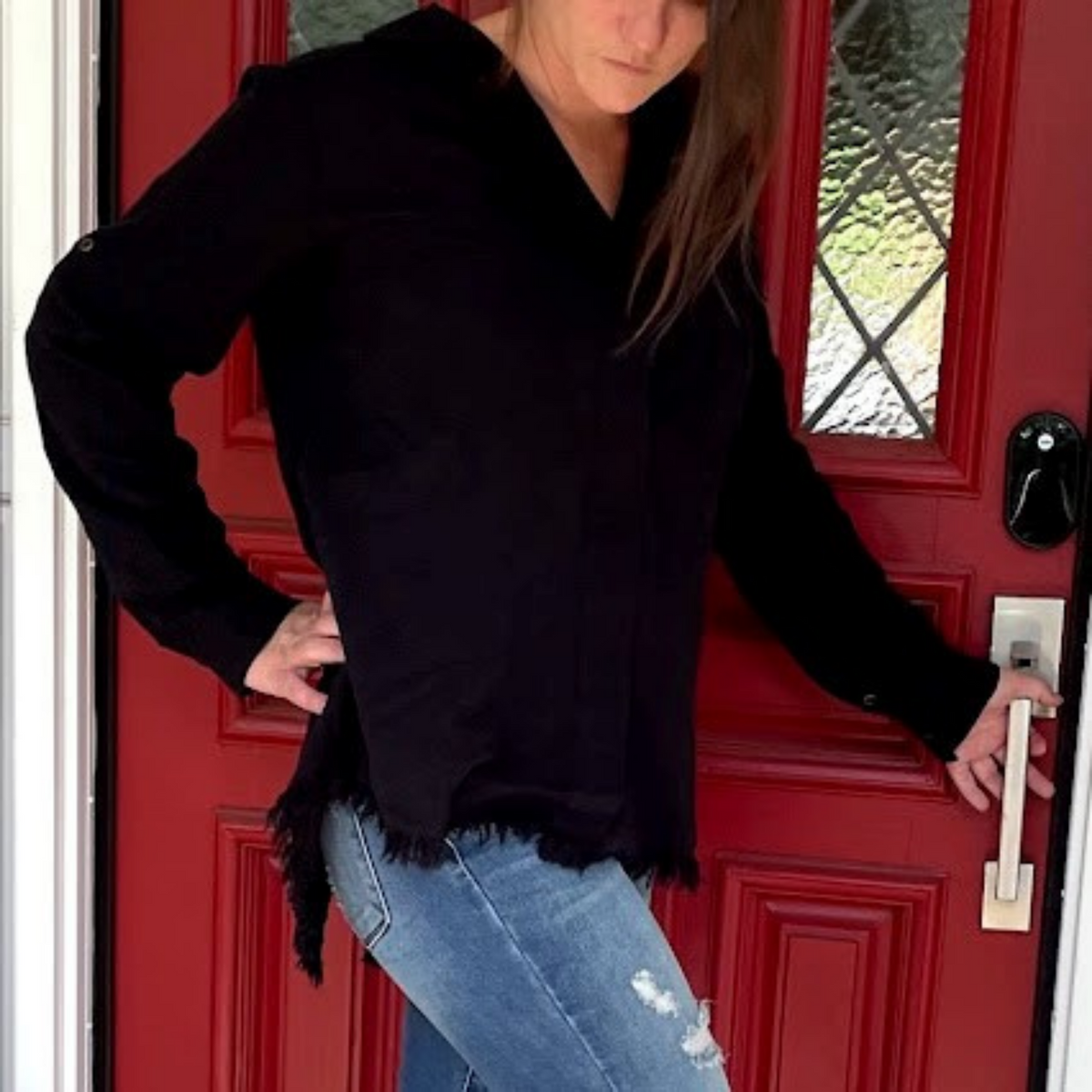 Black as Pitch Perfect Blouse